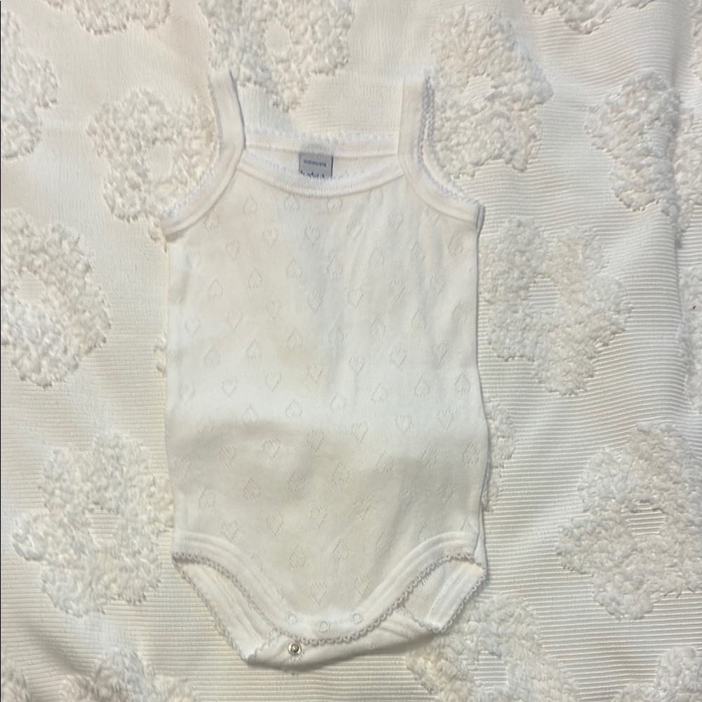 Charming White Kids Bodysuit